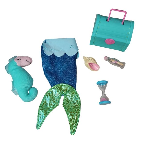 American Girl Other - American Girl Wellie Wishers Ocean Treasures Set Complete 6 Pieces 2016 14.5"